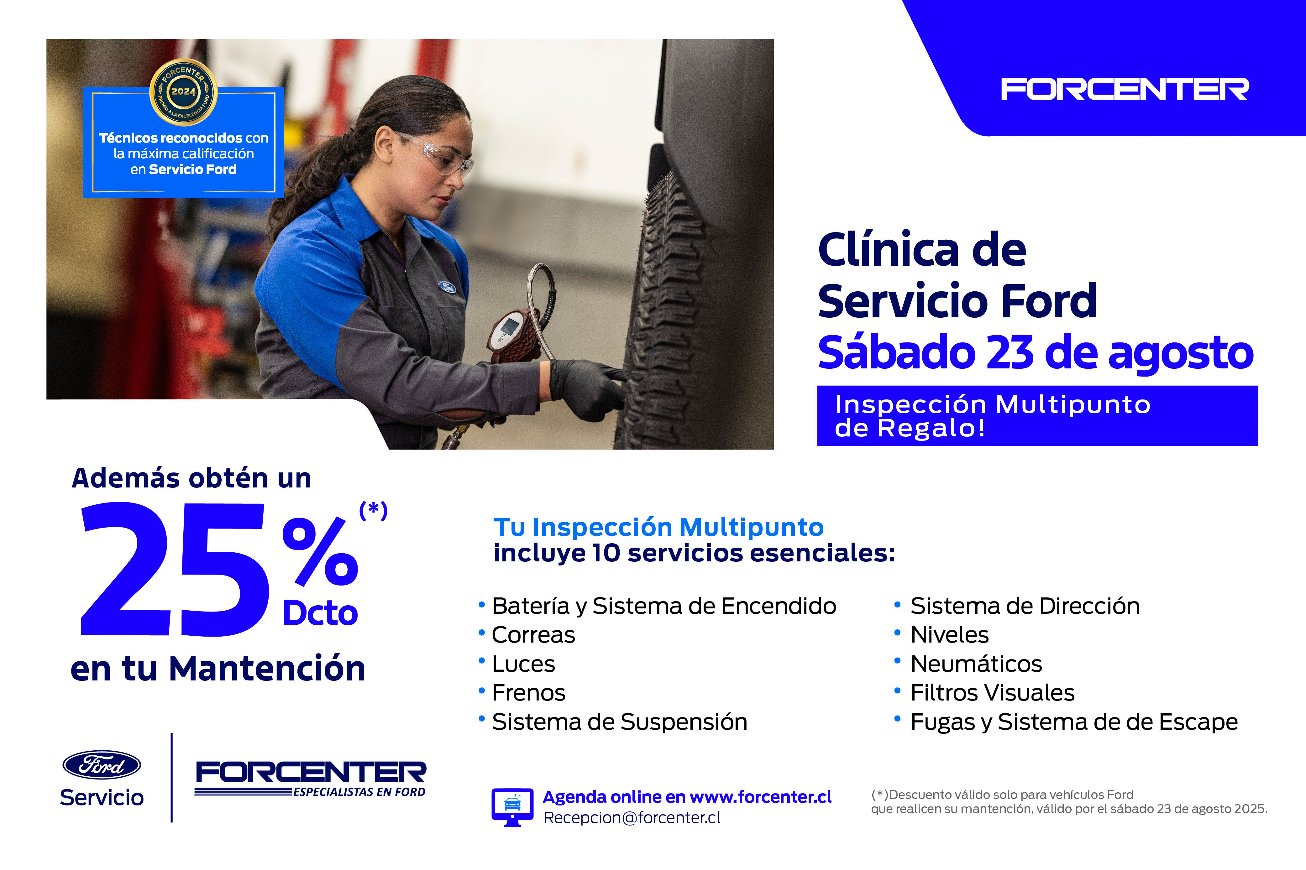 Clinica de Servicio ford